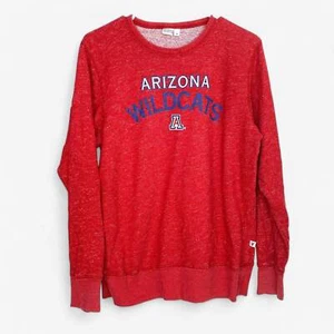 Venley Women's Arizona Wildcats Red Crewneck Sweatshirt Size L NCAA Licensed Exc - Picture 1 of 4