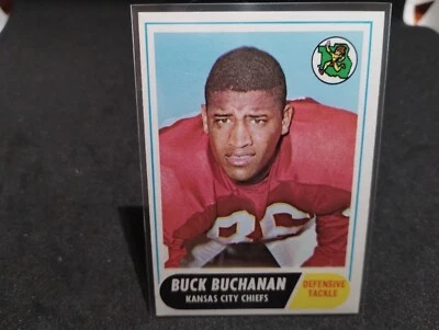 1968 Topps #197 Buck Buchanan casi nuevo Foto 1 de 2