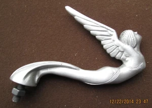 rare flying lady, winged goddess 1930 car hood ornament - Picture 1 of 4