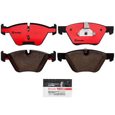 Kit de pastillas de freno de disco cerámicas delanteras Brembo P06060N Performance para BMW 528i 11-16 Foto 1 de 4