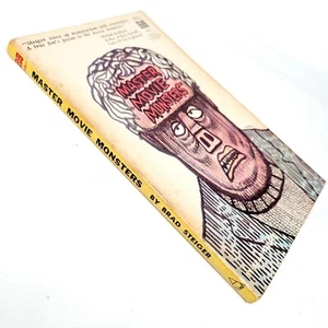 1965 Master Movie Monsters Brad Steiger 100 Photos Unread Vintage Paperback - Picture 1 of 8