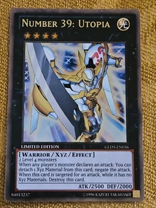 Yugioh Number 39: Utopia GLD5-EN036 Limited Edition - Picture 1 of 8