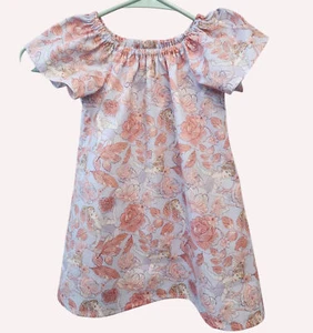Cinderella dress. Cinderella peasant girls dress Flutter sleeves Cinderella dres - Picture 1 of 4