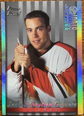 1997-98 Donruss Studio Press Proofs Silver Jean-Sebastien Giguere #73 #’d /1000 - Image 1 of 2