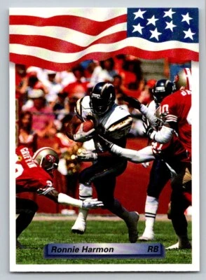 1992 All World Ronnie Harmon #191 - Image 1 of 2