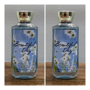 2~Bath and Body Works BEAUTIFUL DAY Shea + Vitamin Gel Shower Gel ~ 10 fl.oz. - Picture 1 of 2