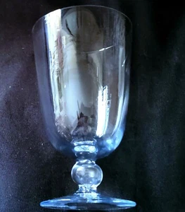 Blue Bernadette Kosta Boda 5.5 in. Water Goblet(s) V. Good Multiples Available - Picture 1 of 3