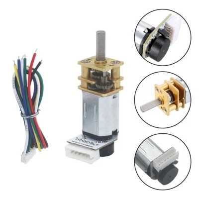 Hocheffizienter 6V Metallgetriebemotor mit Encoder passend f??r GA12 f??r N20 Ei - Bild 1 von 4