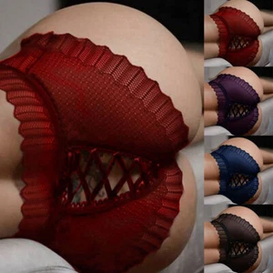 Women Strappy Knickers Sexy Lolita Panties Hip-lifting Lingerie Underwear Briefs - Picture 1 of 43