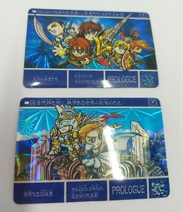 2 SD Gundam Gaiden carddass prism 398 e 399 Bandai 1995 card anime collezionismo - Foto 1 di 6