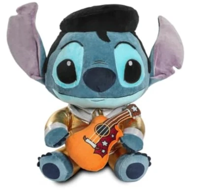 迪士尼Lilo and Stitch金色套装猫王针毛绒16英寸 — 第 1/2 张图片