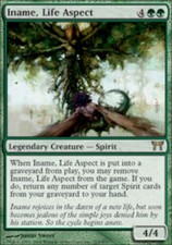 1x Iname, Life Aspect LP, English MTG Champions of Kamigawa