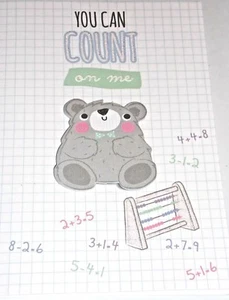 Thinking of You Card. 'Count on me..' Theme. Hello You Range of Handmade Cards. - Picture 1 of 4