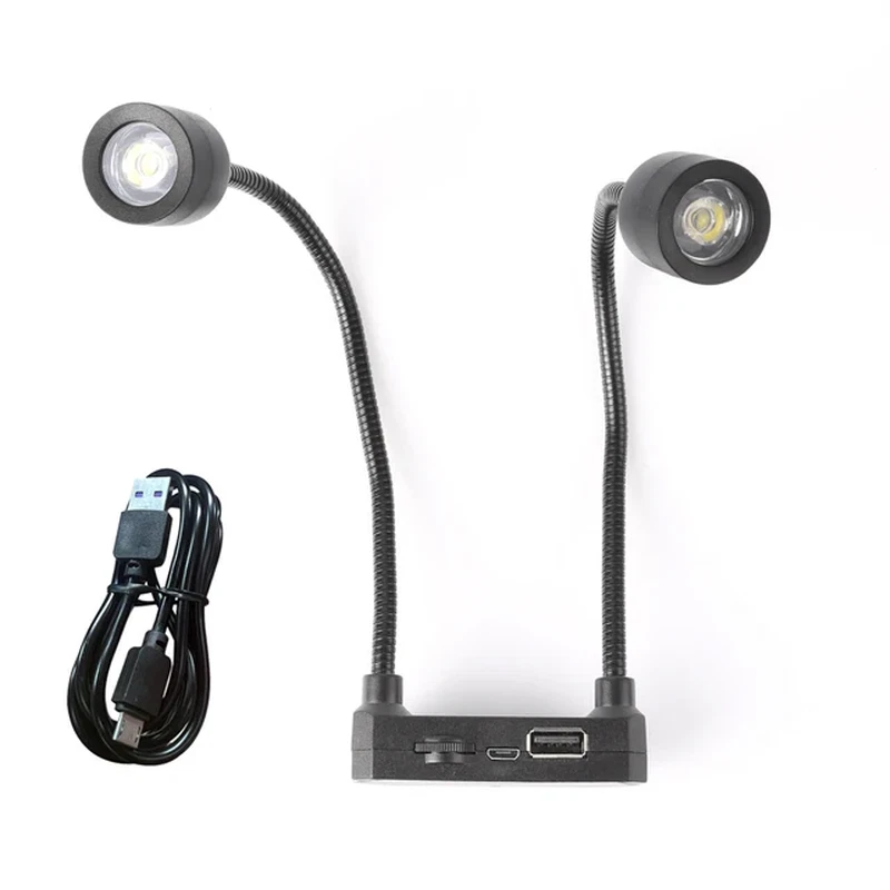 Lampe D'Éclairage Annulaire À LED Pour Microscope, Lumière Circulaire Pour Micro - Photo 1/4