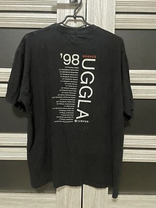 Magnus Uggla "Jumper" Tour 1998 Vintage Band T-Shirt Black Graphic Tee Gr. XL - Bild 1 von 6