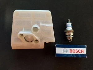 Luftfilter für Stihl 026 MS260 024 MS240 MS 260 Filter Bosch Zündkerze - Bild 1 von 4
