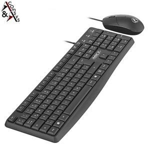 Super Quality PC Tastatur + Maus Set USB Kabel Deutsch Standard QWERTZ KM-520 - Bild 1 von 8