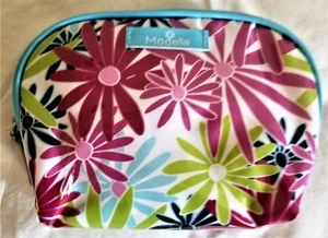 AUTÉNTICA BOLSA DE COSMÉTICOS MODELLA ESTAMPADO FLORAL/MARGARITA NUEVA MULTICOLOR PEQUEÑA - Imagen 1 de 6