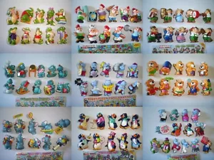 CHOOSE KINDER SURPRISE FIGURES COMPLETE SETS VINTAGE FIGURINES EGGS COLLECTIBLES - Picture 1 of 63