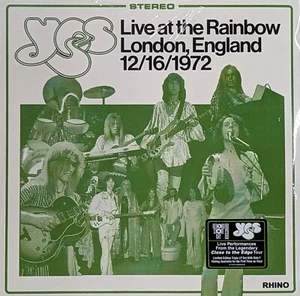 YES Live at The Rainbow, London, England 12/16/72 SEALED limited edition 3LP RSD - Picture 1 of 1
