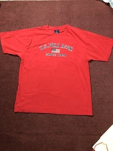 US Polo Assn Herren T-Shirt US Polo Assn Logo Farbe Rot Größe XL Stickerei Logo - Bild 1 von 8