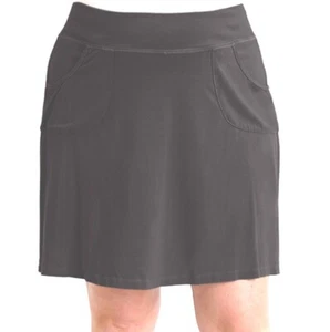 FRESH PRODUCE 1X Black Stretch Knit CITY Skort Skirt $65.00 NWT New 1X - Picture 1 of 4