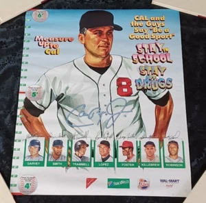 Cal Ripken, Jr. - WalMart SnackWells Vintage Poster - RARE MLB Baseball - Picture 1 of 3