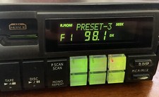 Alpine 7618  High-contrast LCD Display.