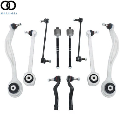 Front Control Arm w/Ball Joint Sway Bar Tie Rod 10PC For Benz X204 GLK250 GLK350 - Image 1 of 4