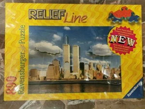 Ravensburger puzzle Relief Line 890 pezzi Torri Gemelle New York - Foto 1 di 2