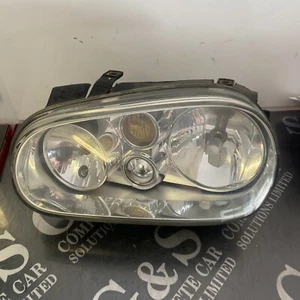 Volkswagen Golf Mk4 Headlight Passenger Side 1j2 941 015 A Non Fog Ref G194 - Picture 1 of 15