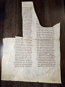RARE Augustine Manuscript - Early 11th Century - 1,000 Years Old - John Gospel - Picture 1 of 9