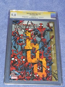 Marvel Comics - Ultimate Spiderman # 100 ( CGC 9.8 ) Signed Series - Bild 1 von 3
