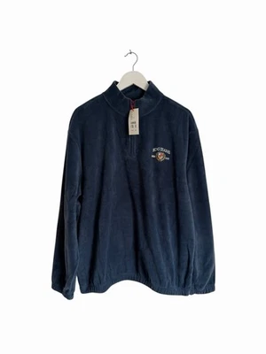 Urban Outfitters BDG Fleece Jacket 1/4 Zip Blue RRP £49 Size L - Image 1 of 4