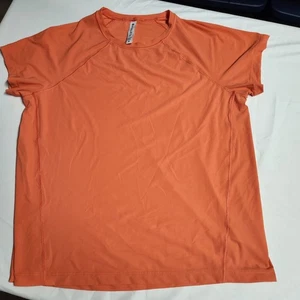 Camiseta Athleta Ultimate Train para mujer M naranja manga corta elástica atletismo  - Imagen 1 de 7