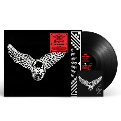 Aerosmith & YUNGBLUD One More Time Signed Insert Black Vinyl NEW - Image 1 of 4