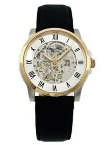 Kenneth Cole New York KC1516 Esqueleto Automático Dos Tonos Acero Inoxidable ¡NUEVO! - Imagen 1 de 5