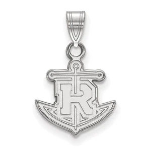 Ciondolo piccolo oro bianco 10 kt logoart rollins college ancora - Foto 1 di 2