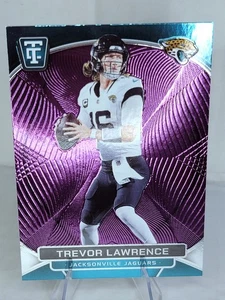 Tarjeta púrpura Trevor Lawrence 2024 Panini totalmente certificada #40 NFL Jacksonville  - Imagen 1 de 6