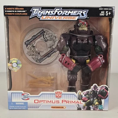 RARO Transformers Universe OPTIMUS PRIMAL NUEVO/SELLADO CON DISCO 2003 RARO ENVÍO RÁPIDO Foto 1 de 4