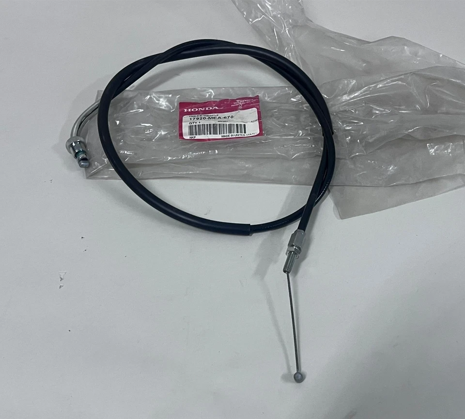 HONDA VTX1300S 2003-2007 THROTTLE CABLE B COMP # 17920-MEA-670 OEM (564)IR - Image 1 of 4