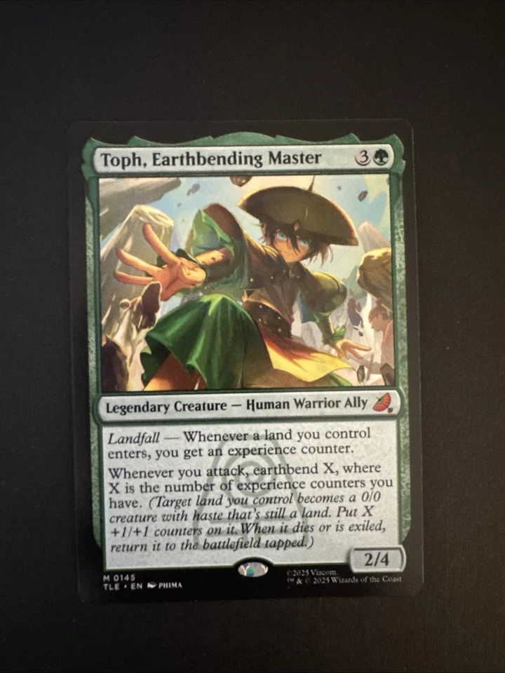 TOPH, EARTHBENDING MASTER Avatar: The Last Airbender Eternal Magic MTG MINT CARD - Image 1 of 1