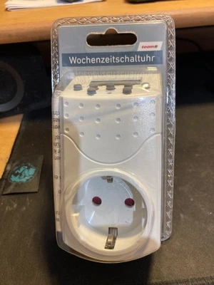 Toom Mini Digital Wochen Zeitschaltuhr - Weiß (9050026) - Bild 1 von 3