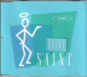 Orbital Saint CD UK Ffrr 1997 single has info sticker on front of case FCD296 - Picture 1 of 2