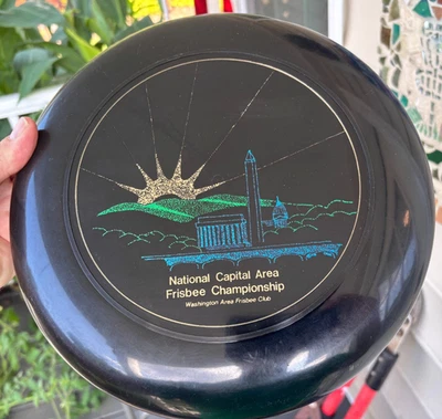 Washington DC Championships 1982 Discraft Skystyler Frisbee Freestyle Disco Golf Foto 1 de 4