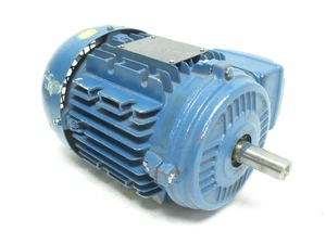 242018 Old-Stock; WEG 00136ET3WAL80 Klimamotor; 1-1/2PS; 460//220-240/380-415V - Bild 1 von 7