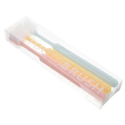  3 PCS Teeth Cleaning for Travel Spazzolino Da Viaggio Smetti Di Dente - Immagine 1 di 4