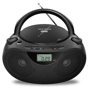 Portable Stereo CD Player Boombox with AM/FM Radio, Bluetooth, USB, AUX-in, H... - Picture 1 of 9