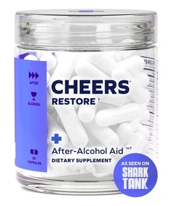 Cheers Restore | Supplement with DHM + L-Cysteine | Feel Better After Drinkin... - Picture 1 of 6