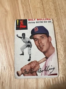1954 Topps - Milt Bolling #82 - creased - Picture 1 of 2